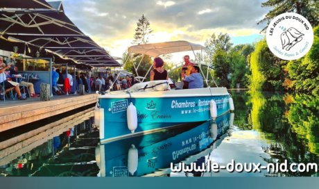 Soirées repas concerts dans restaurant à Chanaz