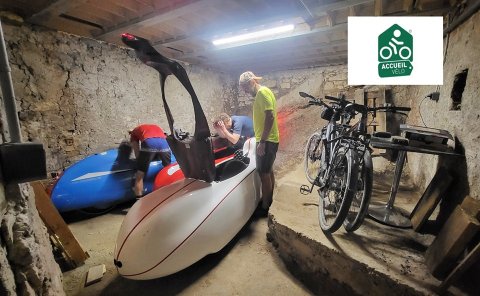 Le Doux Nid, vos chambre d'hôtes à Aix-les-Bains, est est labelisé accueil vélo depuis 6 ans !